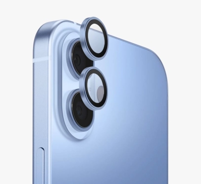 Цветен протектор за Камера iPhone 17 - (Син) MIST BLUE