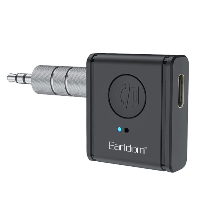 Earldom BR21 V5.3 Bluetooth AUX Аудио Адаптер 13 Часа