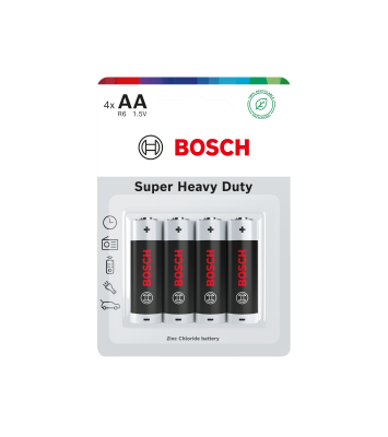 0315 Батерии Bosch Super Heavy Duty AA 4-blister