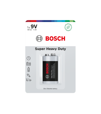 0360 Батерия Bosch Super Heavy Duty 9V 1-blister