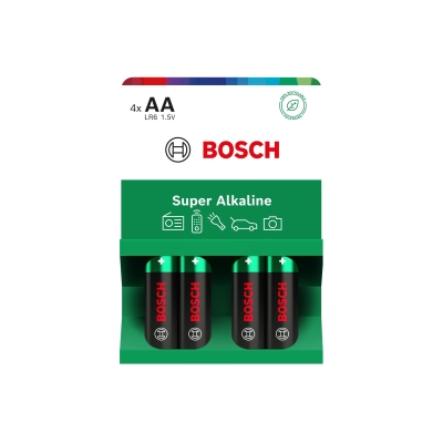 0131 Батерии Bosch Super Alkaline AA 4-blister