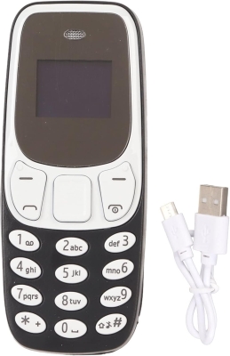 BM10 Мини мобилен телефон (Черен) – Най-малкият в света отключен Dual SIM с промяна на гласа, Bluetooth