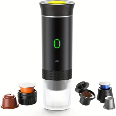 Преносима Машина за Еспресо Кафе Капсули KF-JN-02 3В1