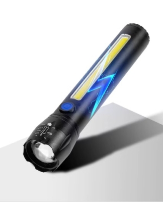 Фенер C82 LED диод + COB светлина