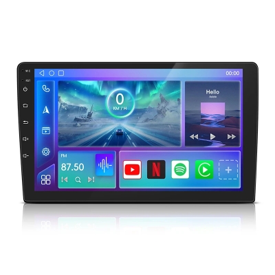 10S-8227 10\" Автомобилен мултимедиен плейър 1 DIN 10S-8227, 4GB+64GB, IPS, Wireless CarPlay, Android Auto, AHD камера, WiFi, GPS