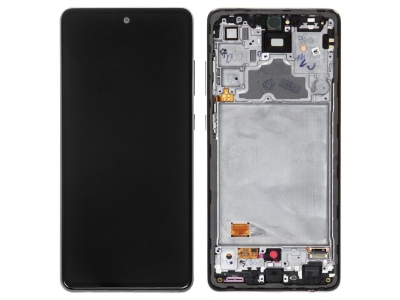 LCD Дисплей с тъчскрийн за Samsung (малък) A72 4G/5G 2021+Рамка SM-A725/A726 OLED по-стеснен екран