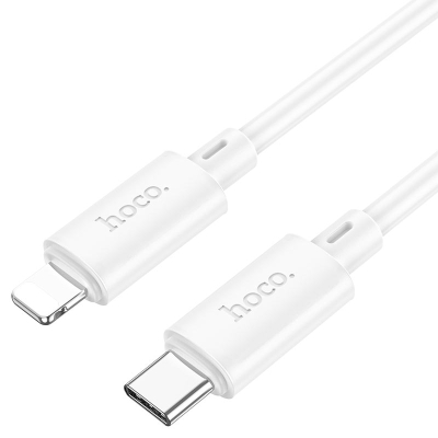 HOCO кабел X88 PD20W Type-C към Lightning (1M) - Бял