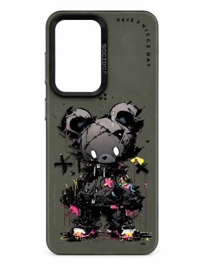SOCOOL арт кейс TP42 за Samsung A16 - (9) Черно мече