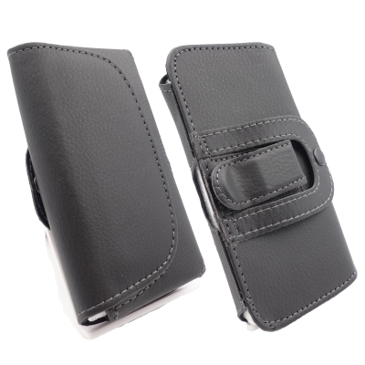 Кожен калъф за колан хоризонтален (CHIC) - XXL S24 Ultra ( 175.3 × 79.0 × 8.6 mm )