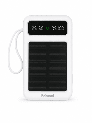 Fonemi FM-P166 Соларна преносима батерия 10,000mAh 2.4A