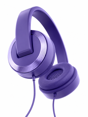LELISU LS-836 Стерео слушалки  с USB Type-C кабел, Extra Bass, Hi-Fi звук – Лилав