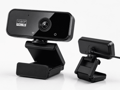 B03 Full HD 1080P USB Уеб камера с вграден микрофон | Plug & Play | За компютър, лаптоп и онлайн срещи