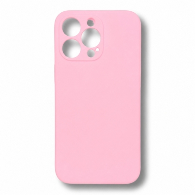 Силиконов гръб TP18 +камера за Motorola G06 - Бебешко Розов