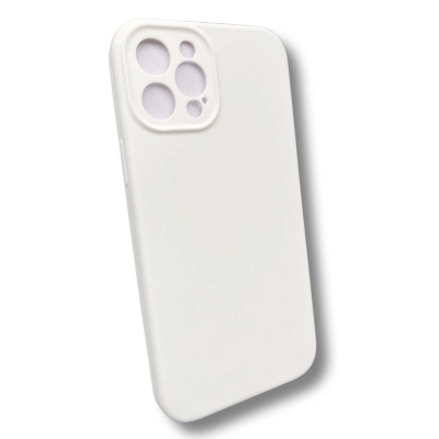 Silicone case TP-59 +камера за iPhone 14 Pro - Бял