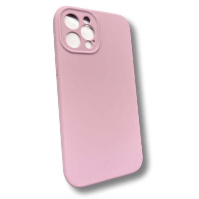 Silicone case TP-59 +камера за iPhone 13 Pro - Лилав