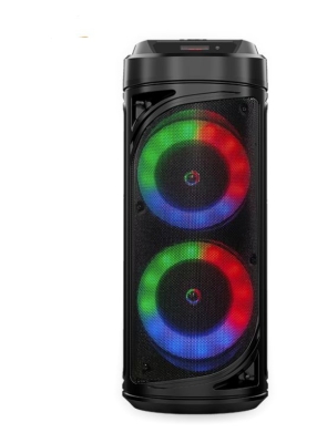 ZQS6212 Портативна Двойна Караоке 2x6.5\'\' 10Wx2 Sing-e тонколона+жичен микрофон 3000mAh