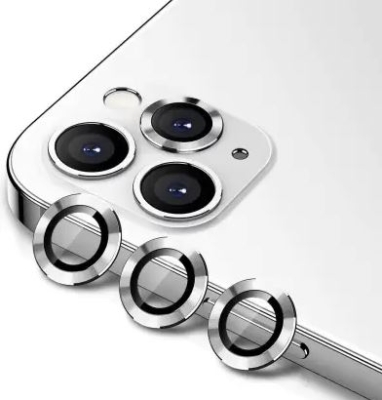 Цветен протектор за Камера iPhone 14 Pro / 14 Pro Max - Silver