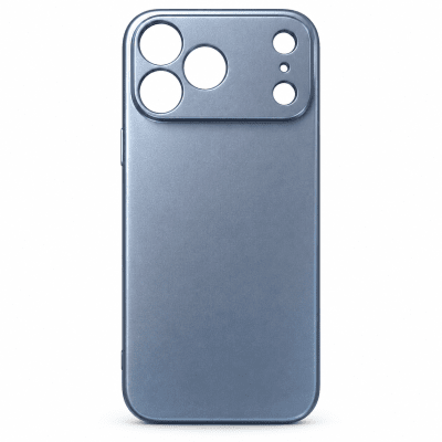 Силиконов гръб TP18 +камера за iPhone 18 Pro Max - Светло Син