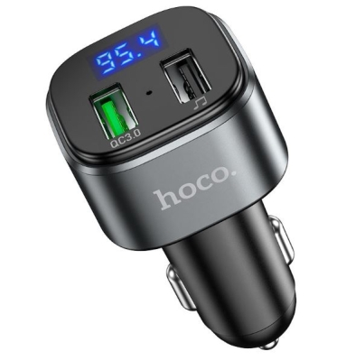 HOCO E67 FM Трансмитер с Bluetooth 2USB (18W, 3.0A)
