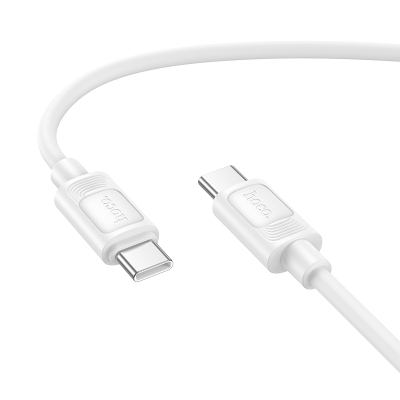 HOCO кабел X122 PD27W Type-C  към Lightning (1M) - Бял