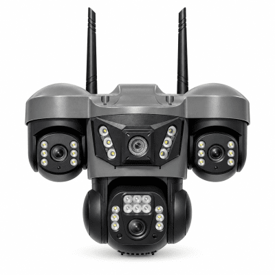SMARTCAM Wi-Fi камера HY-Q83SY13A-WF 9MP с 4 обектива – V380 Pro