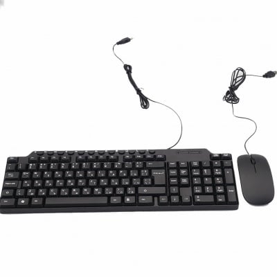 2В1 Комплект жична клавиатура и мишка ST-KB03