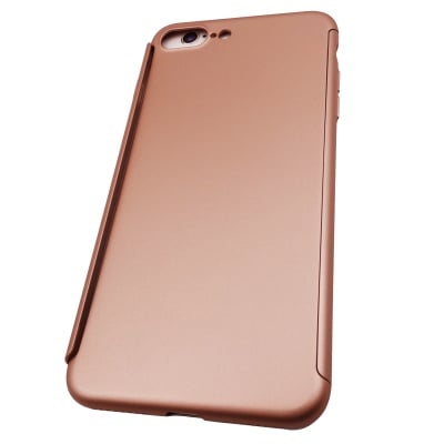 360 Градусов пластмасов кейс 888 LUX за iPhone 7G  8G - Rose Gold