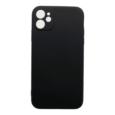 Силиконов гръб матов TP18 за iPhone 11 - Черен