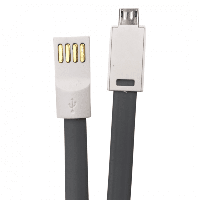 USB Кабел E68 USB към Micro USB - Сив