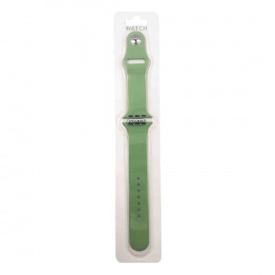 Силиконова Apple Watch каишка iWatch 42/44mm - Зелен - 2 части