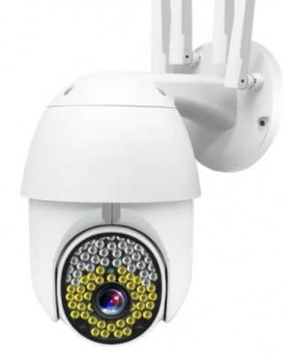 Q79 1080P HD куполна камера IP камера PTZ камера WiFi сигурност Водоустойчива IR нощ 79 Светлини Външна камера за наблюдение
