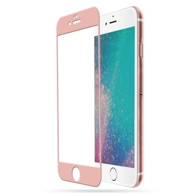 5D Стъклен протектор за капак за iPhone 7G / 8G - Розов