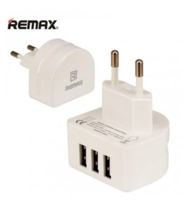 220V Адаптер REMAX 3 USB Port 3.1A  RP-U31