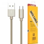 Кабел с метална букса LDNIO LS08 1M  USB към Micro USB