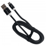 Силиконов кабел L✮Star LS-09 USB към Micro USB - Бял