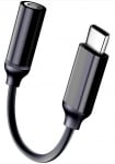 S21/S22 кут. AUX преходник 3.5 F / USB-C M