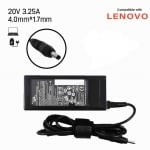 Зарядно за лаптоп Lenovo 20V 3.25A 4.0*1.7mm  65 вата