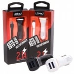 12V Зарядно LDNIO DL-219 2 PORT USB  2.1A  MICRO USB