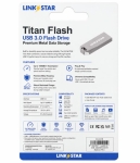LINK★STAR Titan Flash USB 3.0 Метална Флаш Памет - 256GB