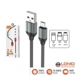 Кабел LDNIO LS431 USB към Lightning 1M