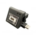 HUB Разклонител USB към USB Micro USB 2.0 4 port hub - Черен  KLT-094E