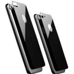 5D ЗАДЕН стъклен протектор за iPhone 7G / 8G - Черен