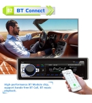 Касетофон за кола JSD-520 240W. със Bluetooth/Радио/Mp3/USB/SD