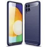 Карбонов гръб за Samsung A02S - Син