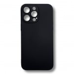 Силиконов гръб матов TP18 +Камера за Samsung A02S 5G - Черен
