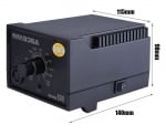 QUICK 936A 110V/220V Антистатична 60w станция за запояване с постоянна температура SMD станция за преработване