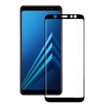 3D Стъклен протектор за Samsung A6 2018 - Черен