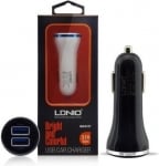 12V Зарядно 3.1A LDNIO DL-C23 2 Port USB към Lightning