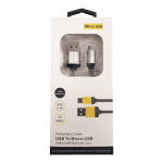 USB Кабел метал USB към Micro USB 1.5M