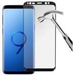 3D Стъклен протектор за Samsung S9 - Черен